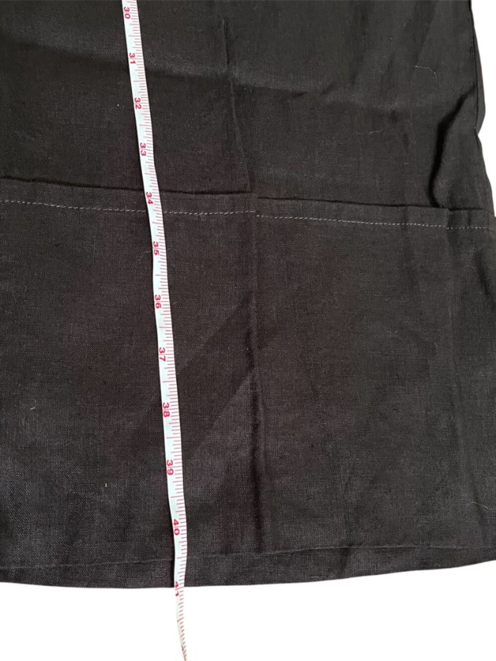 Zara ZW 100% Linen Brown Co‑Ord Set Shirt & Palazzo Pants Size Small Summer NWT - Picture 16 of 16